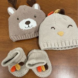 Holiday Hat & Booties Bundle